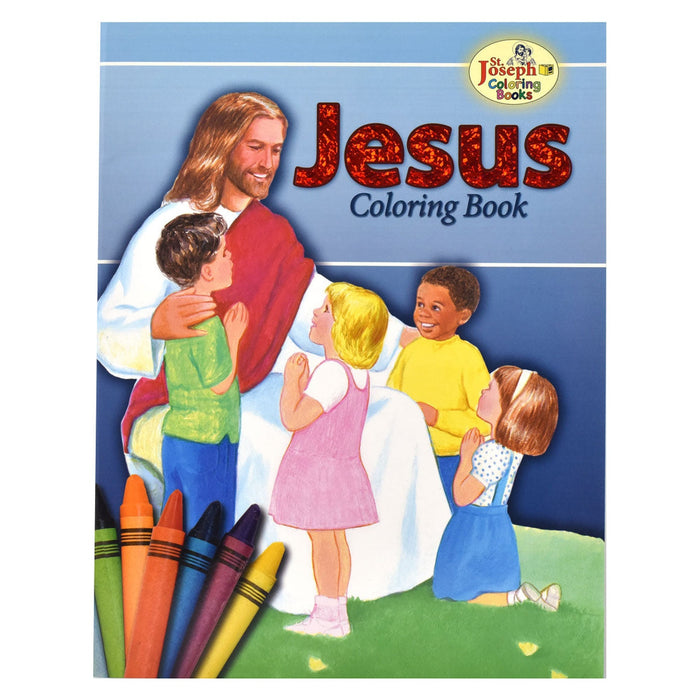 Coloring Book About Jesus