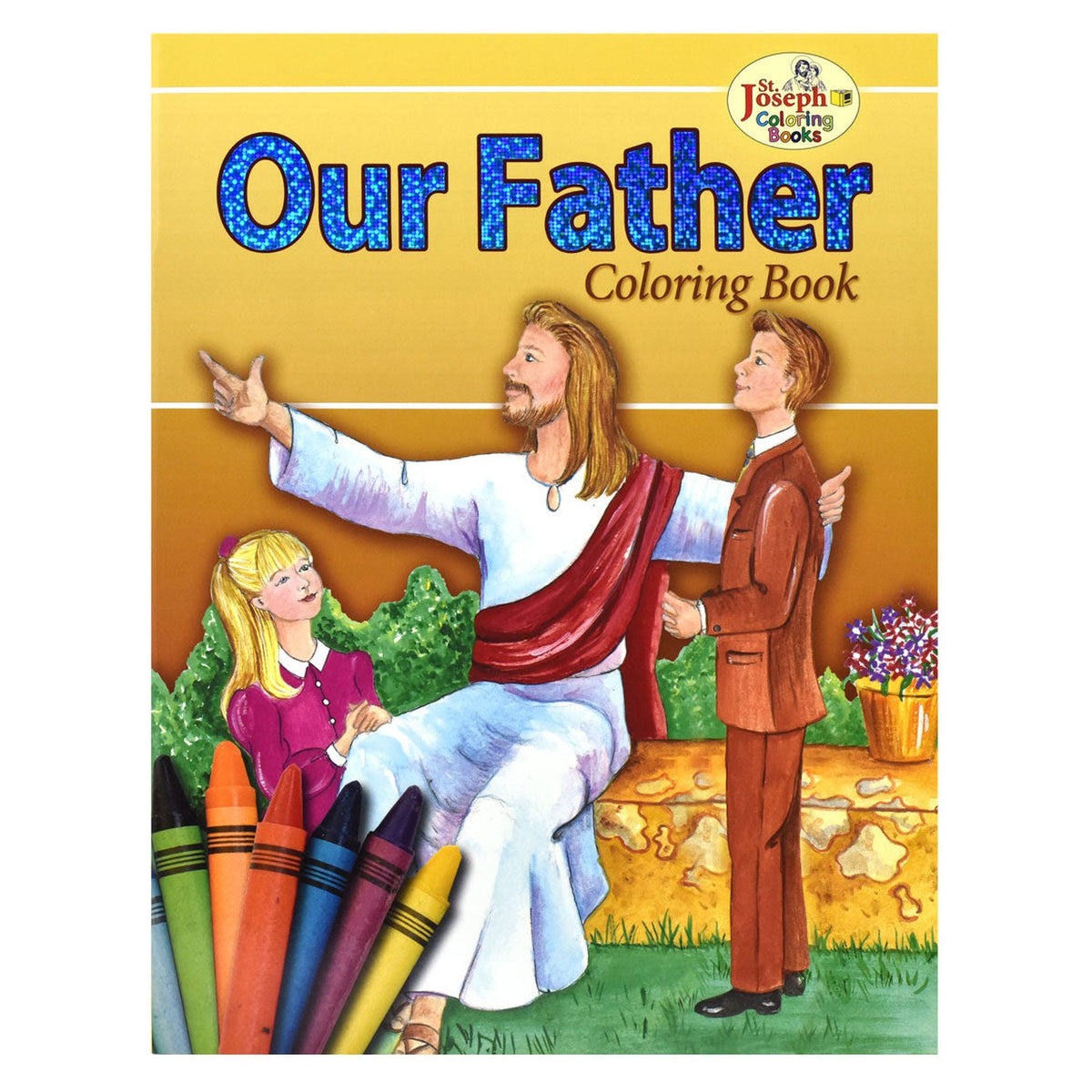 Coloring Book About The Our Father