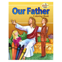 Coloring Book About The Our Father