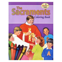 Coloring Book About The Sacraments