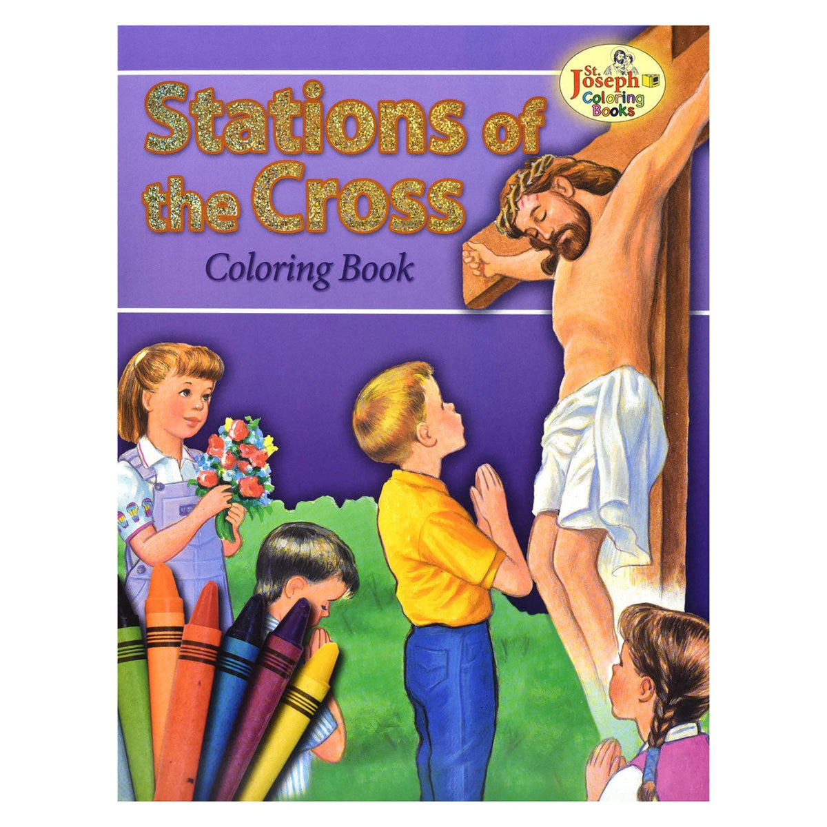 Coloring Book About The Stations Of The Cross