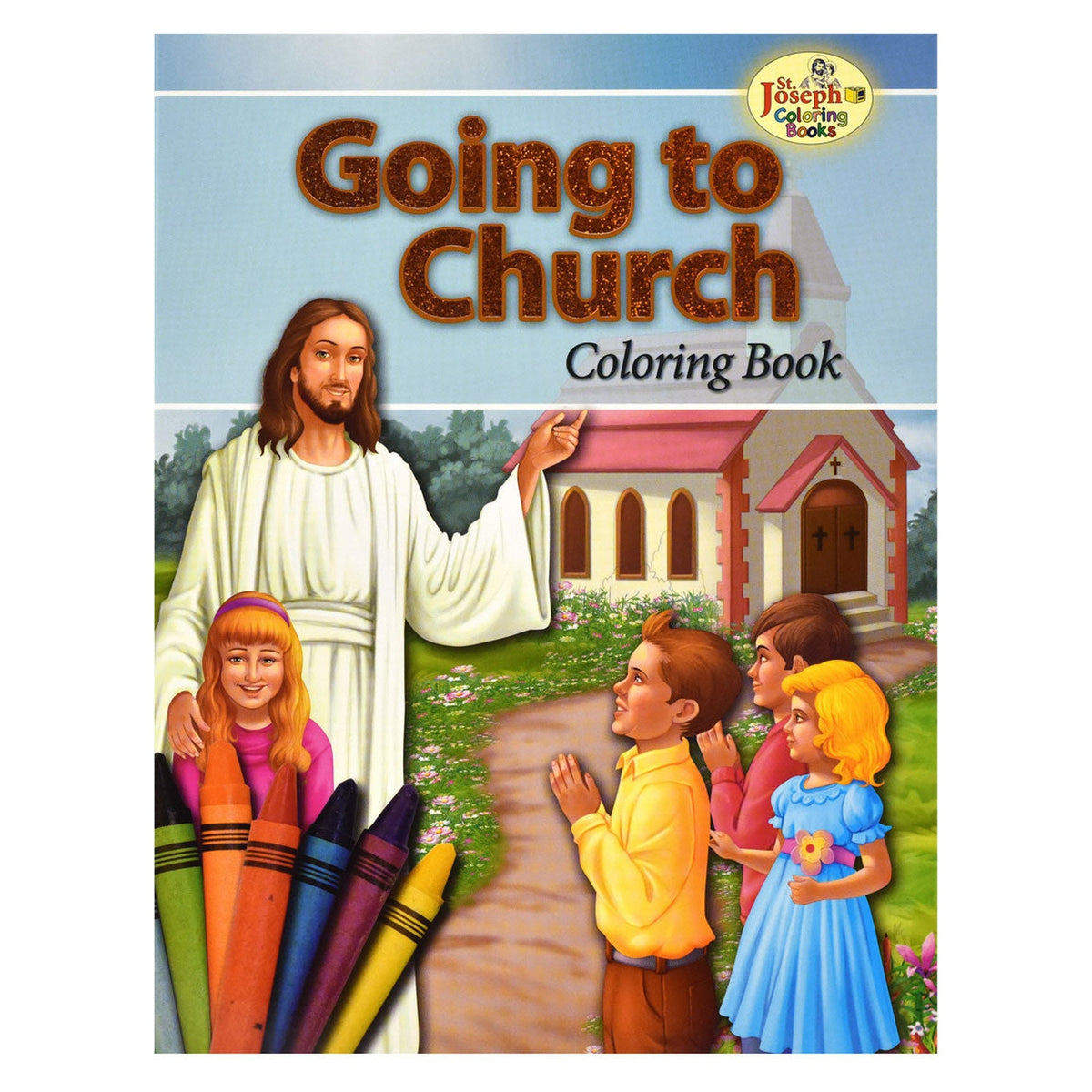 Going To Church Coloring Book