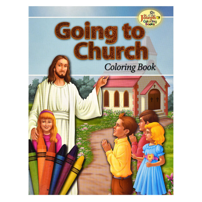 Going To Church Coloring Book
