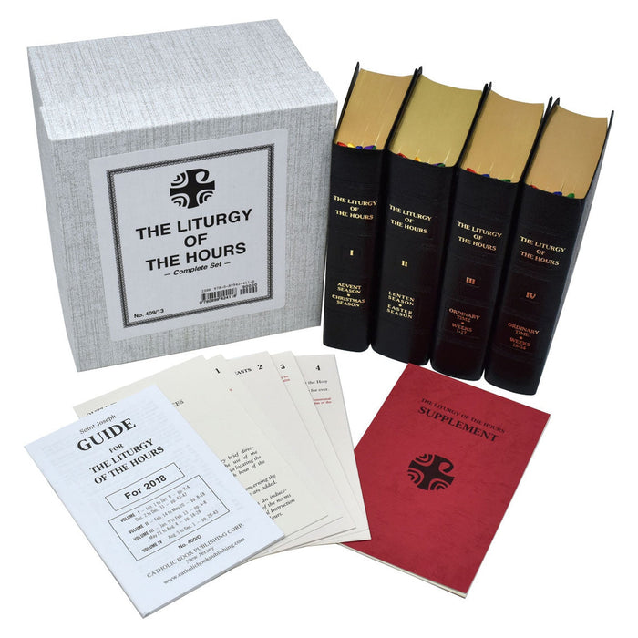 Liturgy Of The Hours (Set Of 4) (Leather)