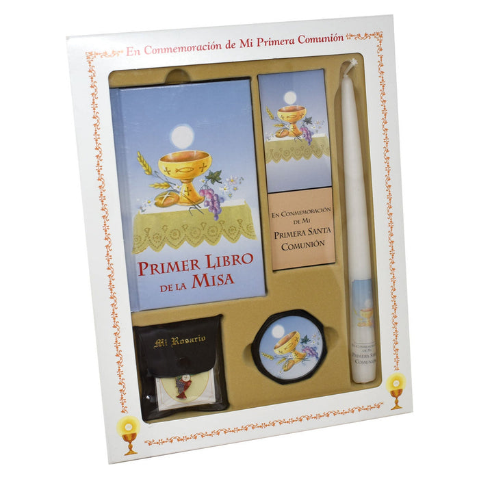 Primer Libro De La Misa (My First Eucharist) Deluxe Set