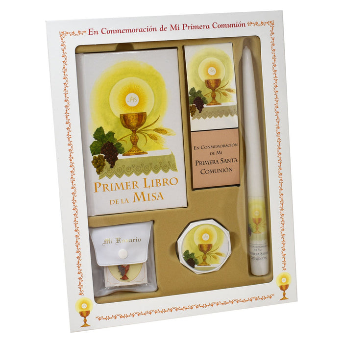 Primer Libro De La Misa (My First Eucharist) Deluxe Set