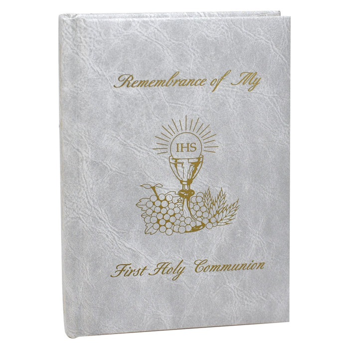 Remembrance Of My First Holy Communion-Girl-White Edges