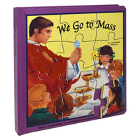 We Go To Mass (Puzzle Book)
