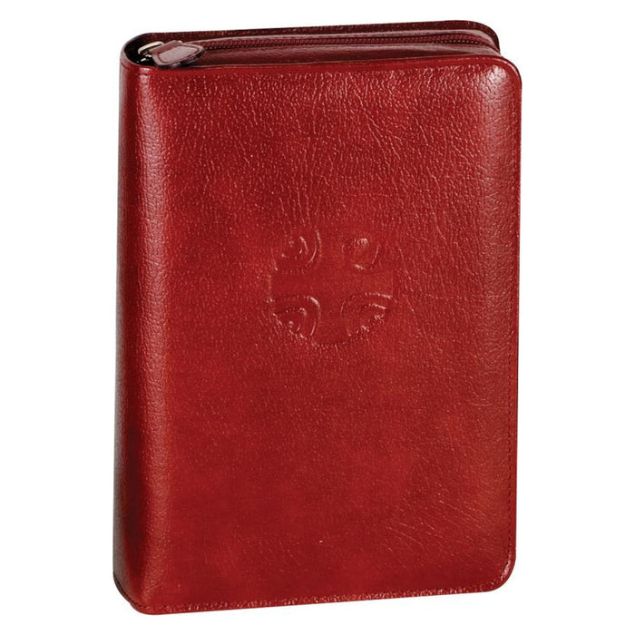 Christian Prayer Leather Zipper Case