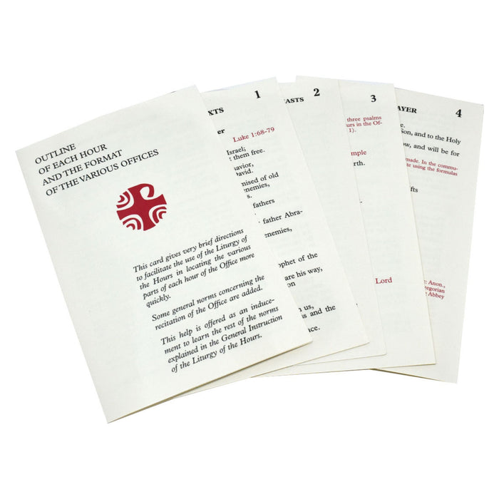Inserts (Large-Type Liturgy Of The Hours)