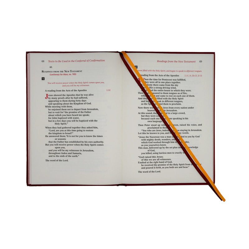 Order Of Confirmation