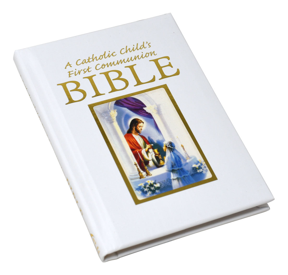A Catholic Child's First Communion Bible-Traditions-Girl
