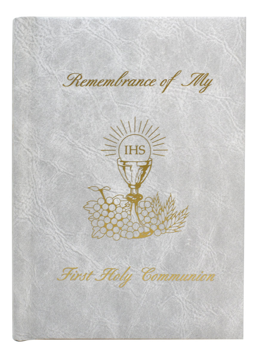 Remembrance Of My First Holy Communion-Girl-White Edges