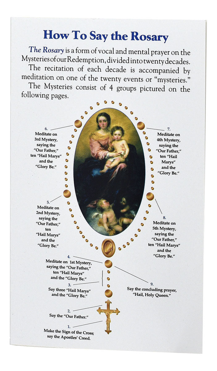 How To Say The Rosary Pamphlet
