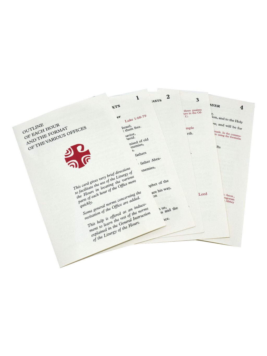 Inserts (Large-Type Liturgy Of The Hours) – Catholic Book Publishing
