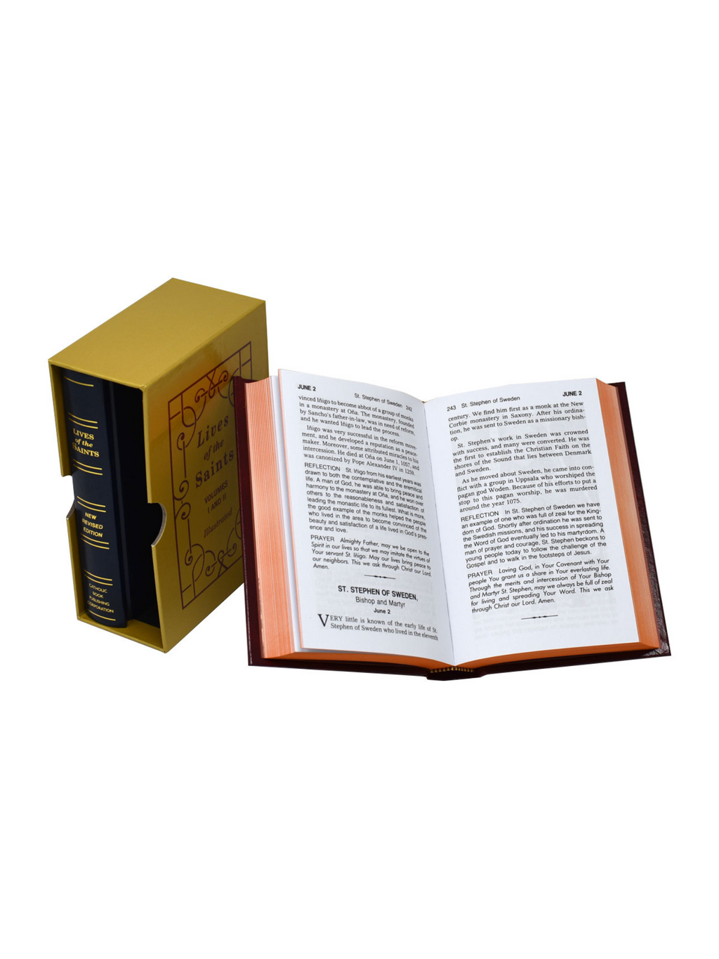 Lives Of The Saints Boxed Set – Catholic Book Publishing