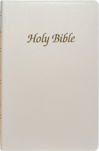 NCB First Communion Bible - White