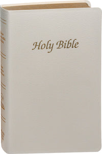 NCB First Communion Bible - White