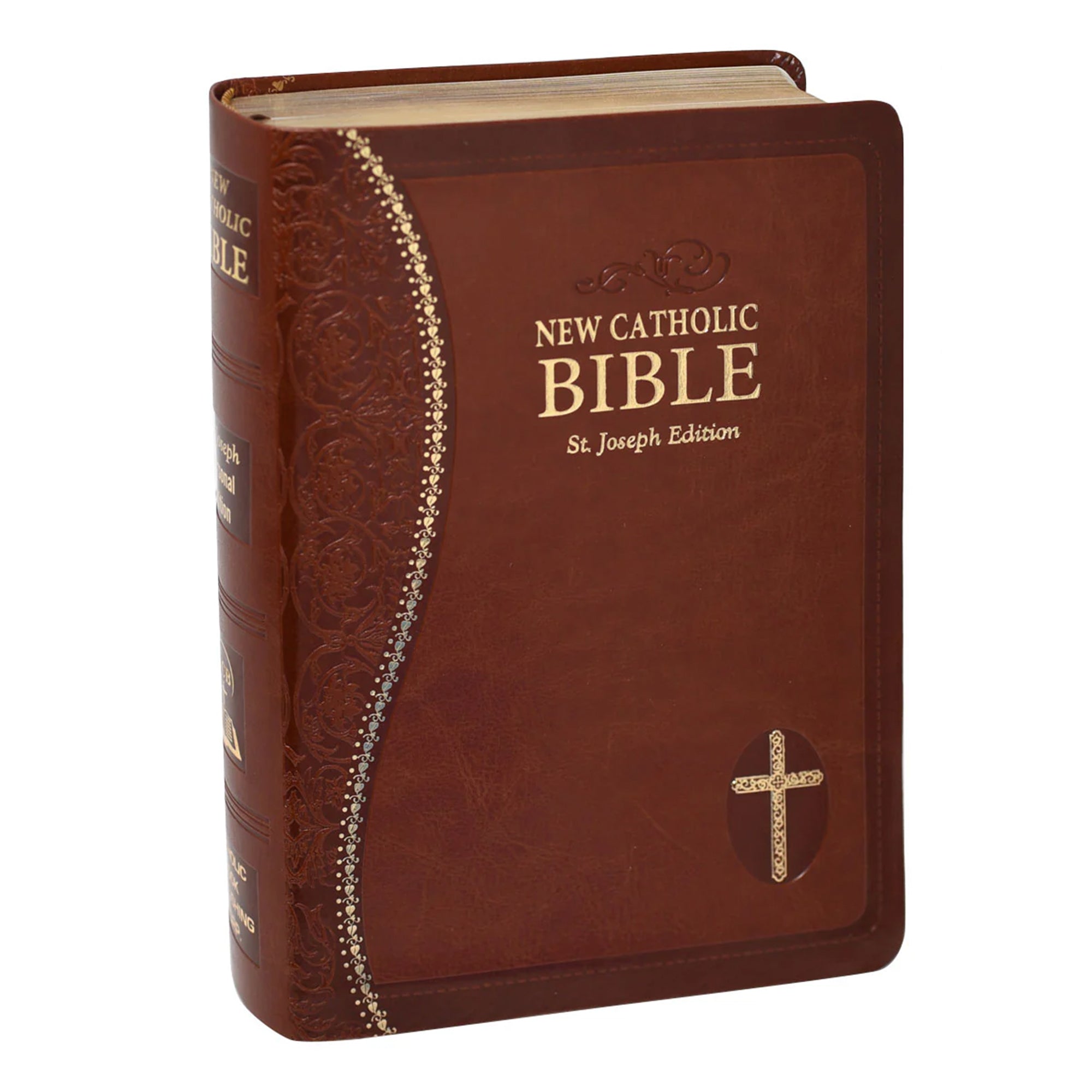 （1回着用のみ美品）church's ketsby brown 37 St. Joseph New Catholic Bible (Gift Edition-Personal Size
